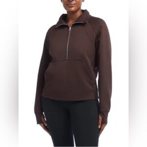 Danskin Half-Zip Fleece-Lined Sweatshirt 🤍